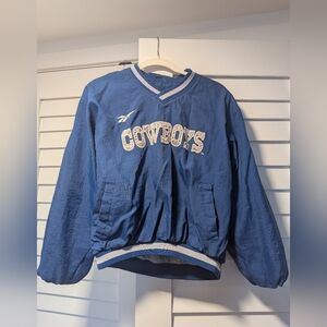 Reebok Kids Blue Dallas Cowboys Puffer Jacket